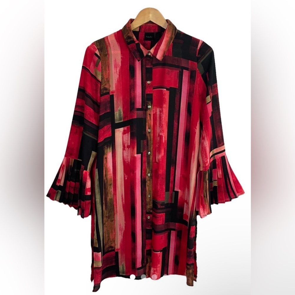 Rafaella Women's Black and Red Shirt size 12
